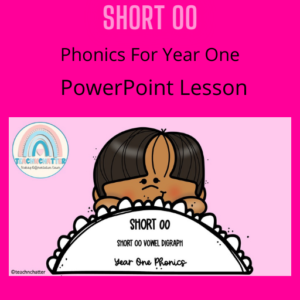short oo vowel digraph lesson teachnchatter