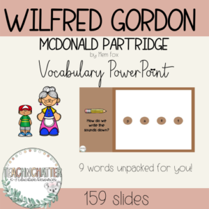 wilfred-gordon-mcdonald-partridge-lesson