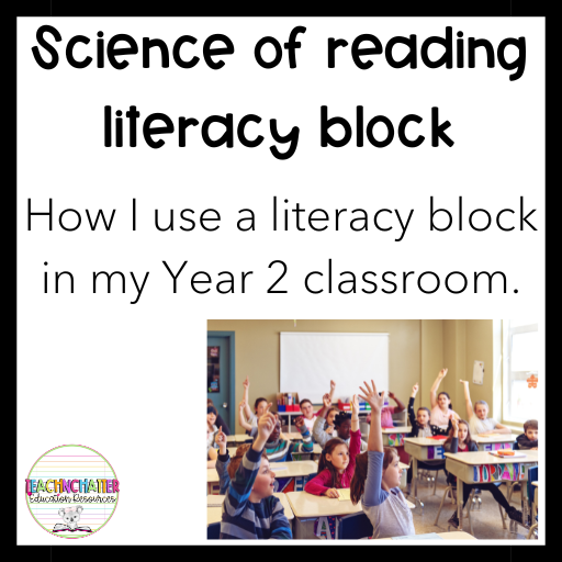 science of reading literacy block