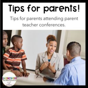 parent tips for parent teacher meetings blog