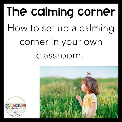 Calming corner blog article