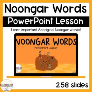 aboriginal Nyoongar words