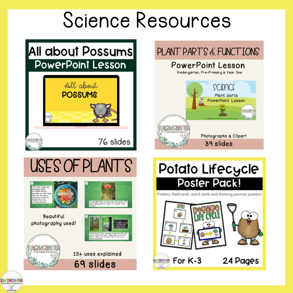 science resources for teachers