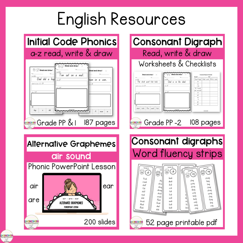 English resources for teachers